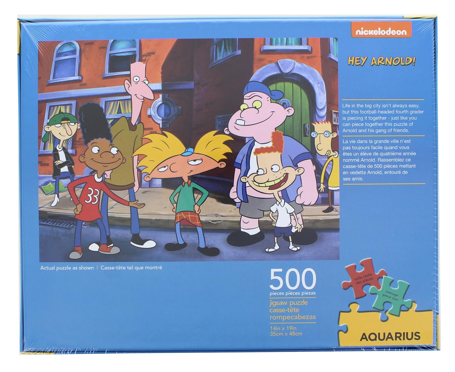 Nickelodeon Hey Arnold! 500 Piece Jigsaw Puzzle