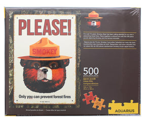 Smokey Bear 500 Piece Jigsaw Puzzle