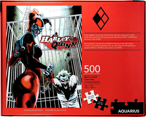 DC Comics Harley Quinn & Joker 500 Piece Jigsaw Puzzle