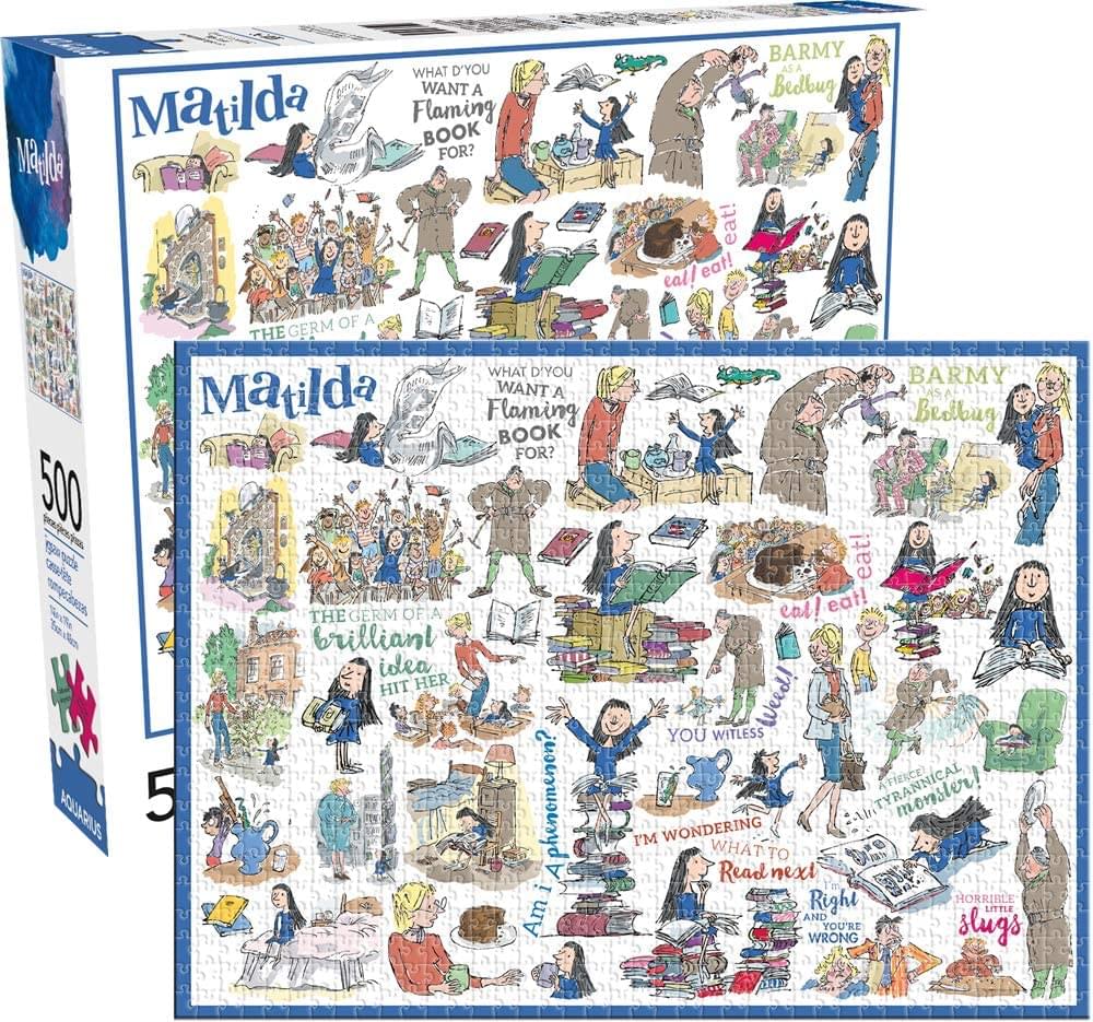 Dahl Matilda 500 Piece Jigsaw Puzzle