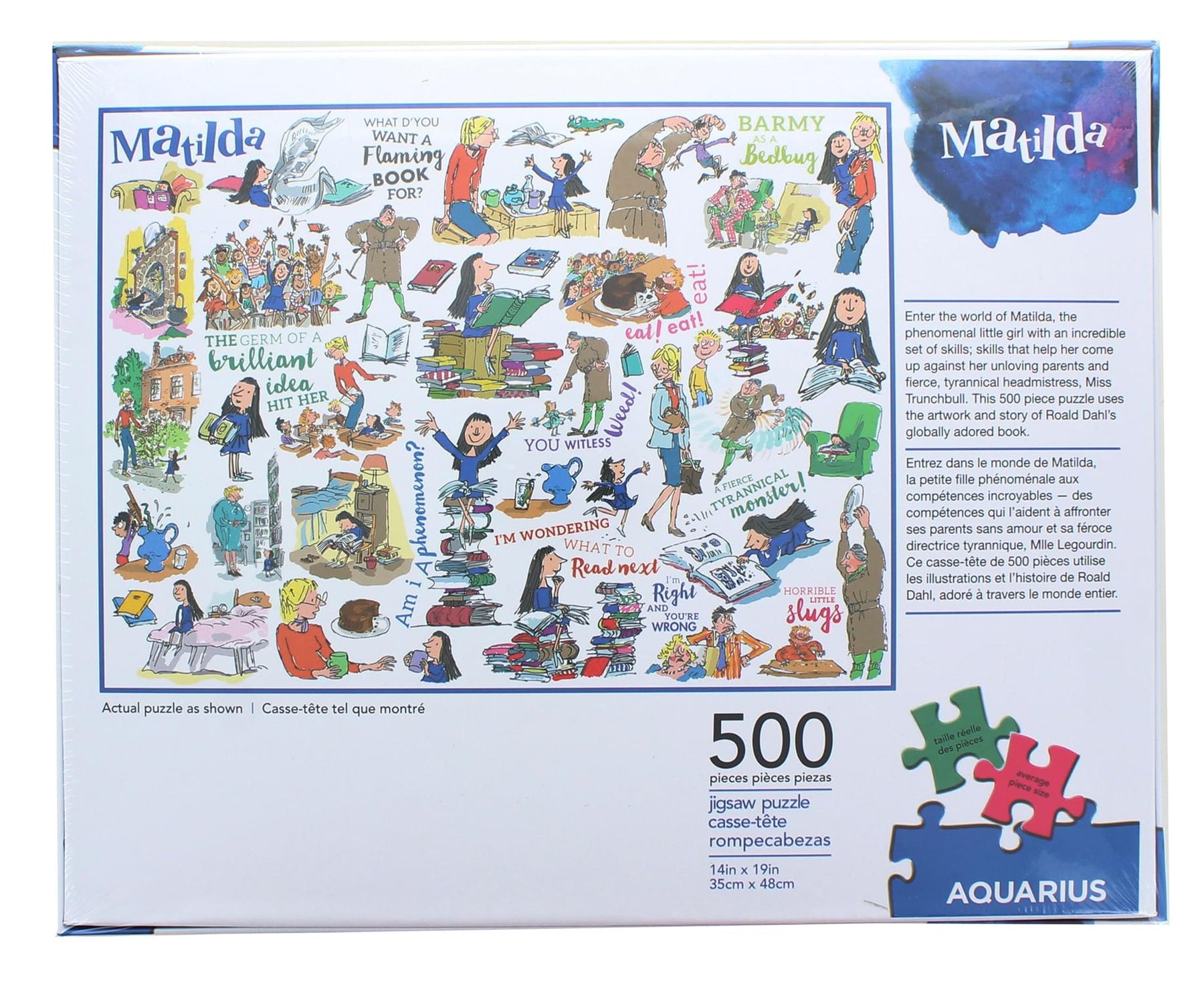Dahl Matilda 500 Piece Jigsaw Puzzle