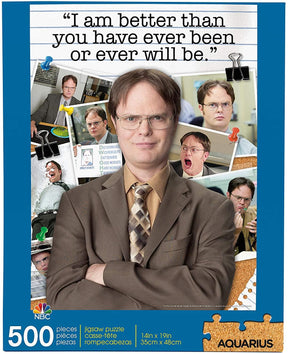 The Office Dwight Schrute Quote 500 Piece Jigsaw Puzzle