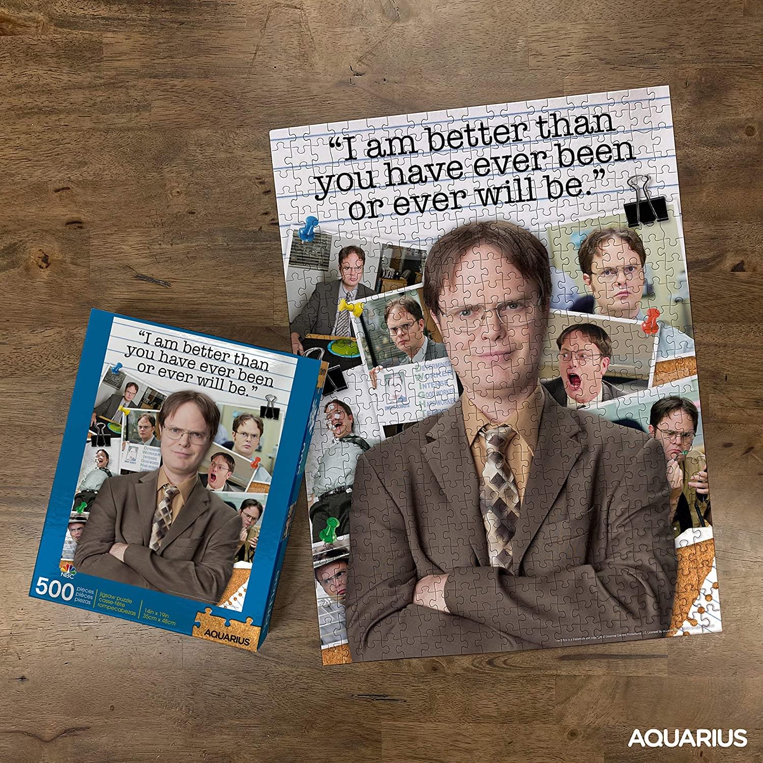 The Office Dwight Schrute Quote 500 Piece Jigsaw Puzzle