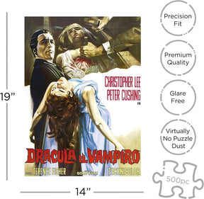 Hammer Dracula 500 Piece Jigsaw Puzzle