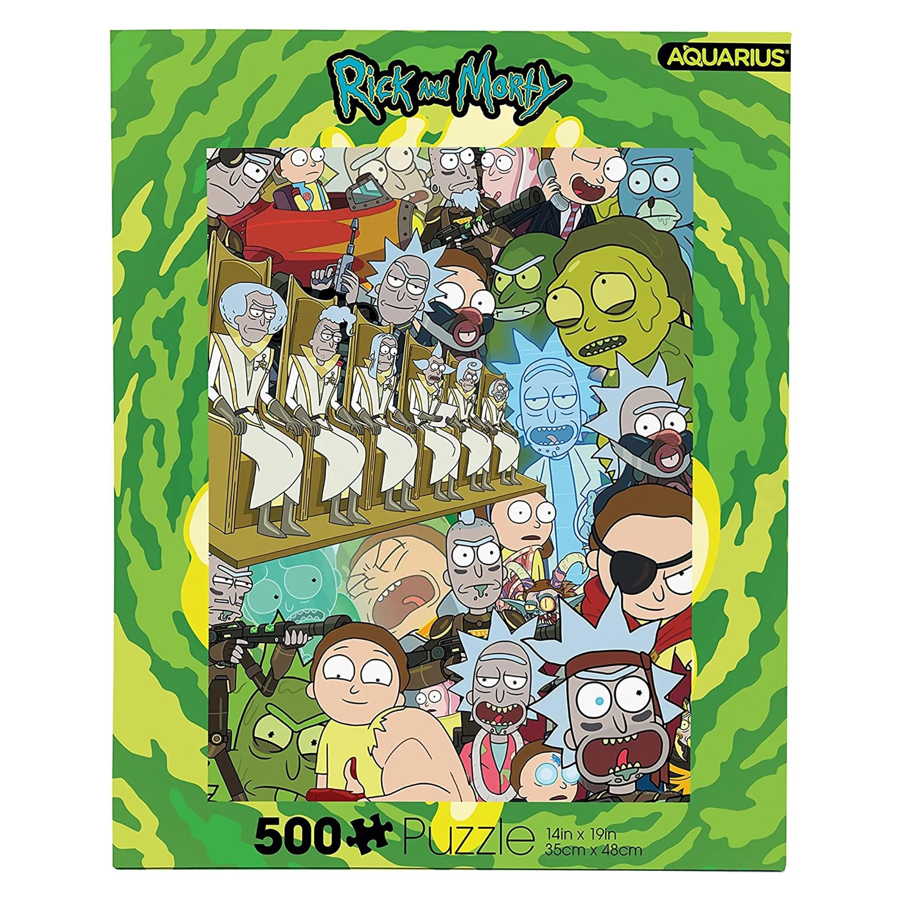 Ricks and Morty 500 Piece Jigsaw Puzzle