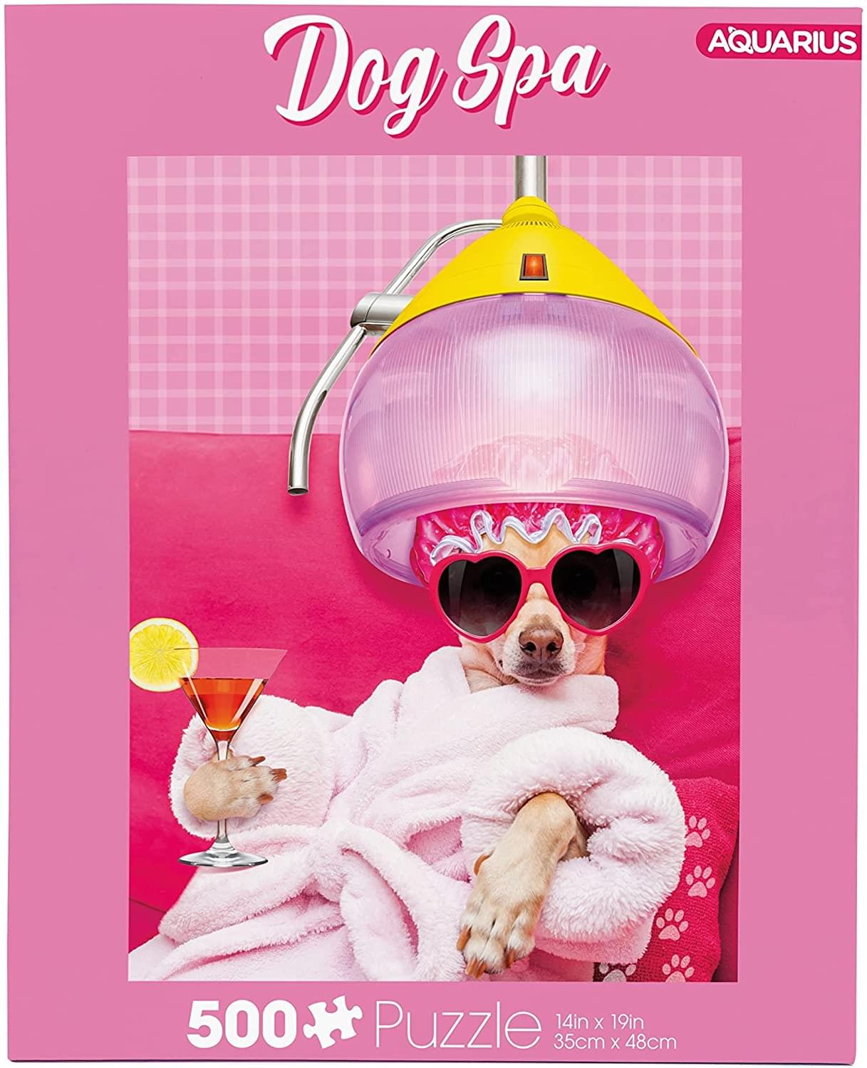 Dog Spa 500 Piece Jigsaw Puzzle | Free Shipping
