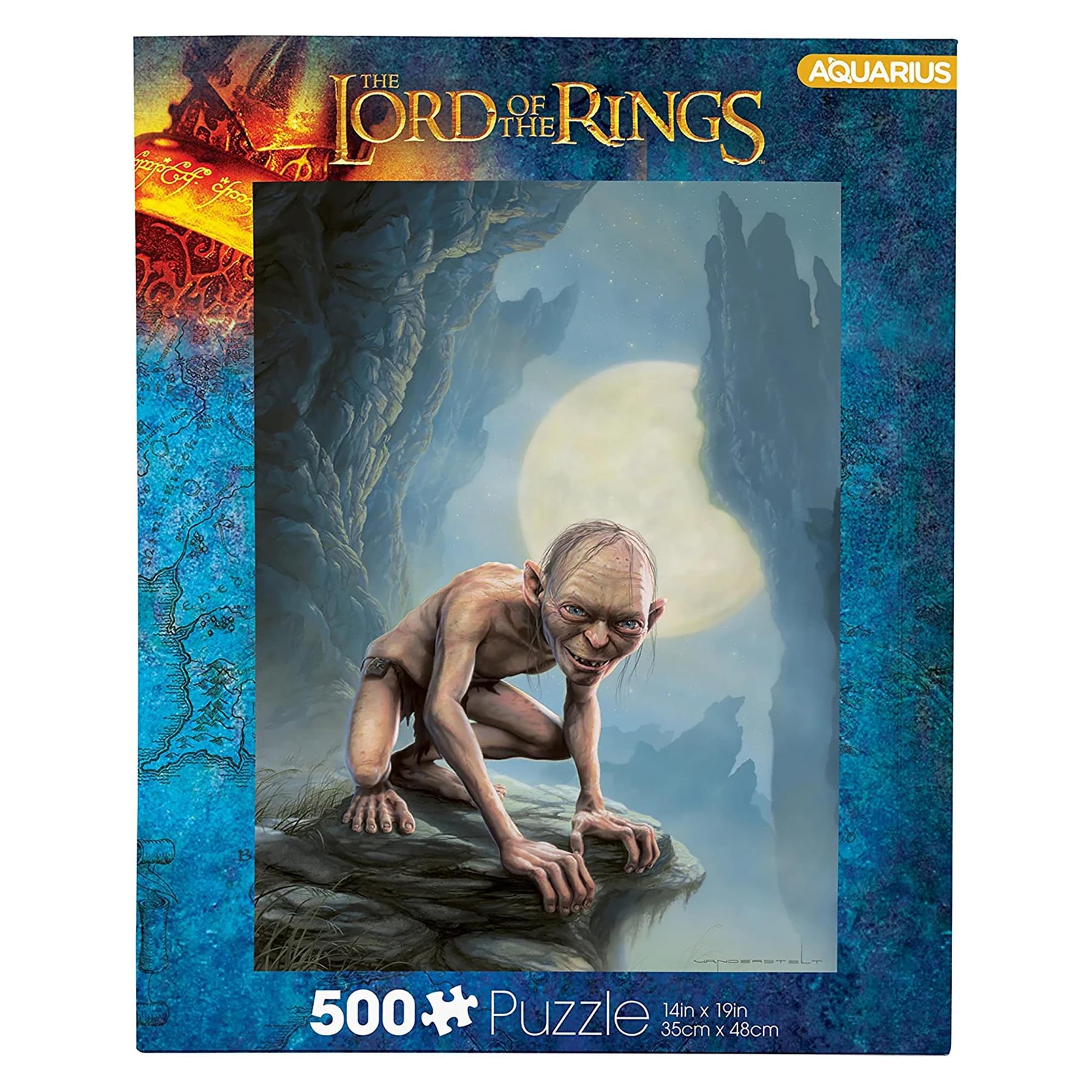 Lord of the Rings Gollum 500 Piece Jigsaw Puzzle
