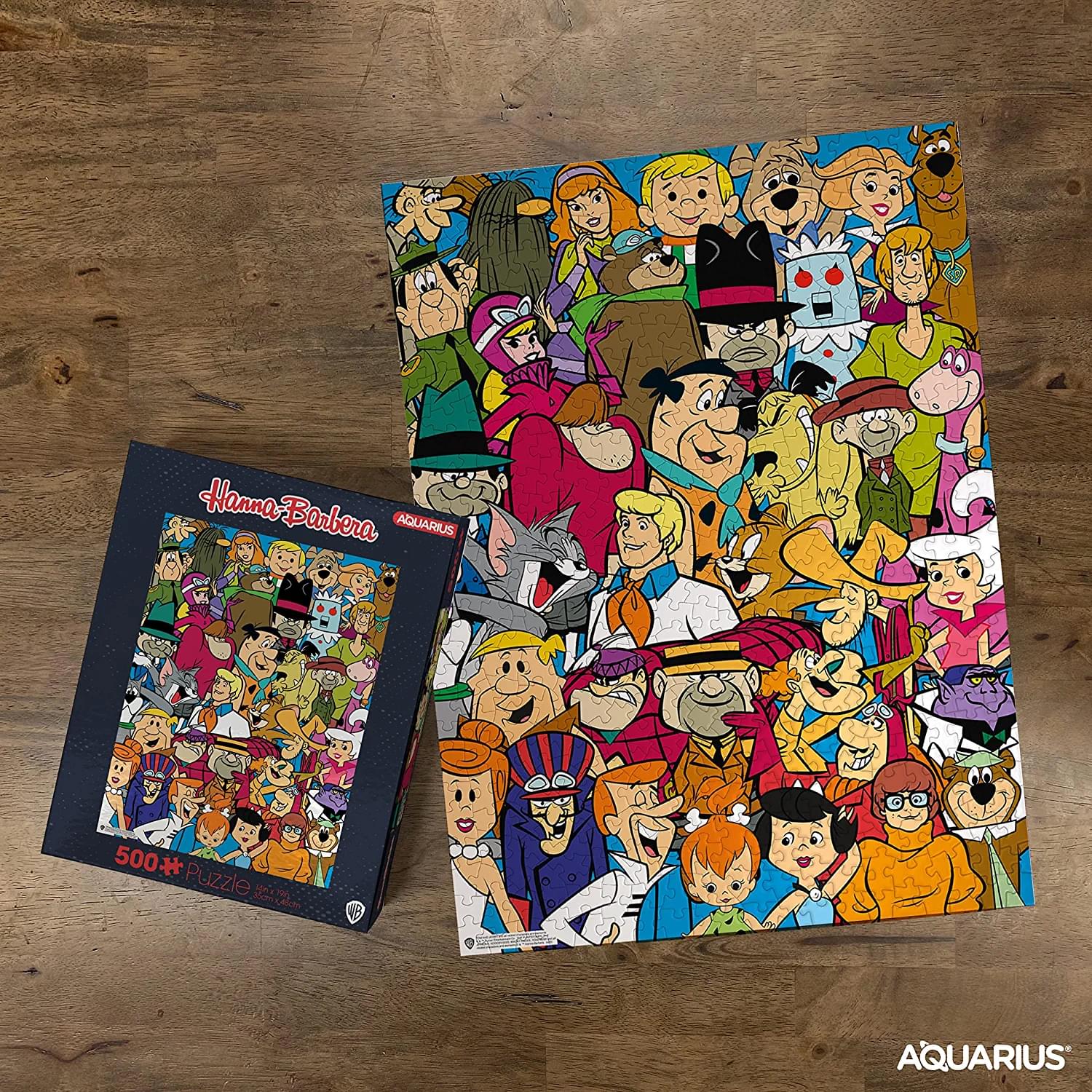 Hanna Barbera Cast 500 Piece Jigsaw Puzzle