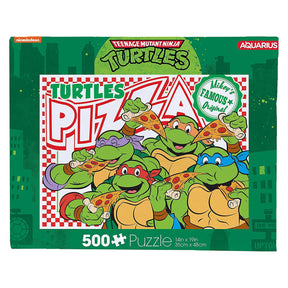 Teenage Mutant Ninja Turtles Pizza 500 Piece Jigsaw Puzzle