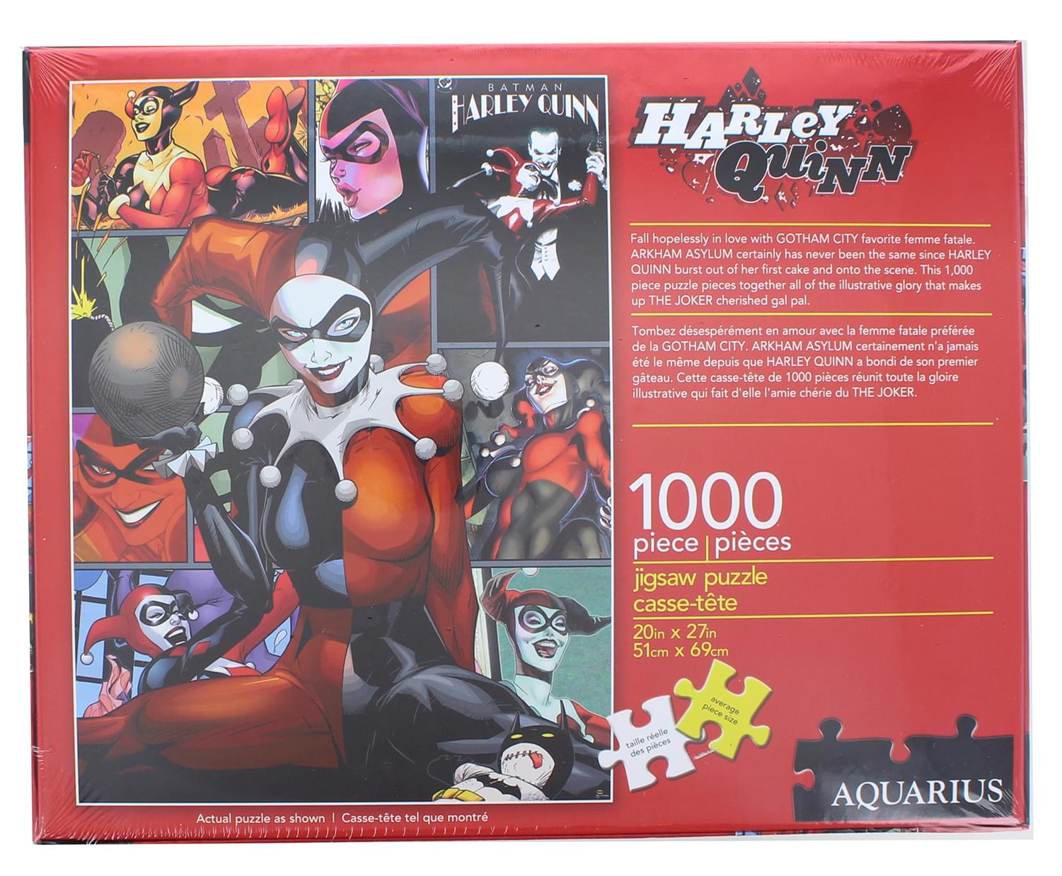 DC Comics Harley Quinn Collage 1000 Piece Jigsaw Puzzle