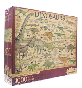 Smithsonian Dinosaurs 1000 Piece Jigsaw Puzzle