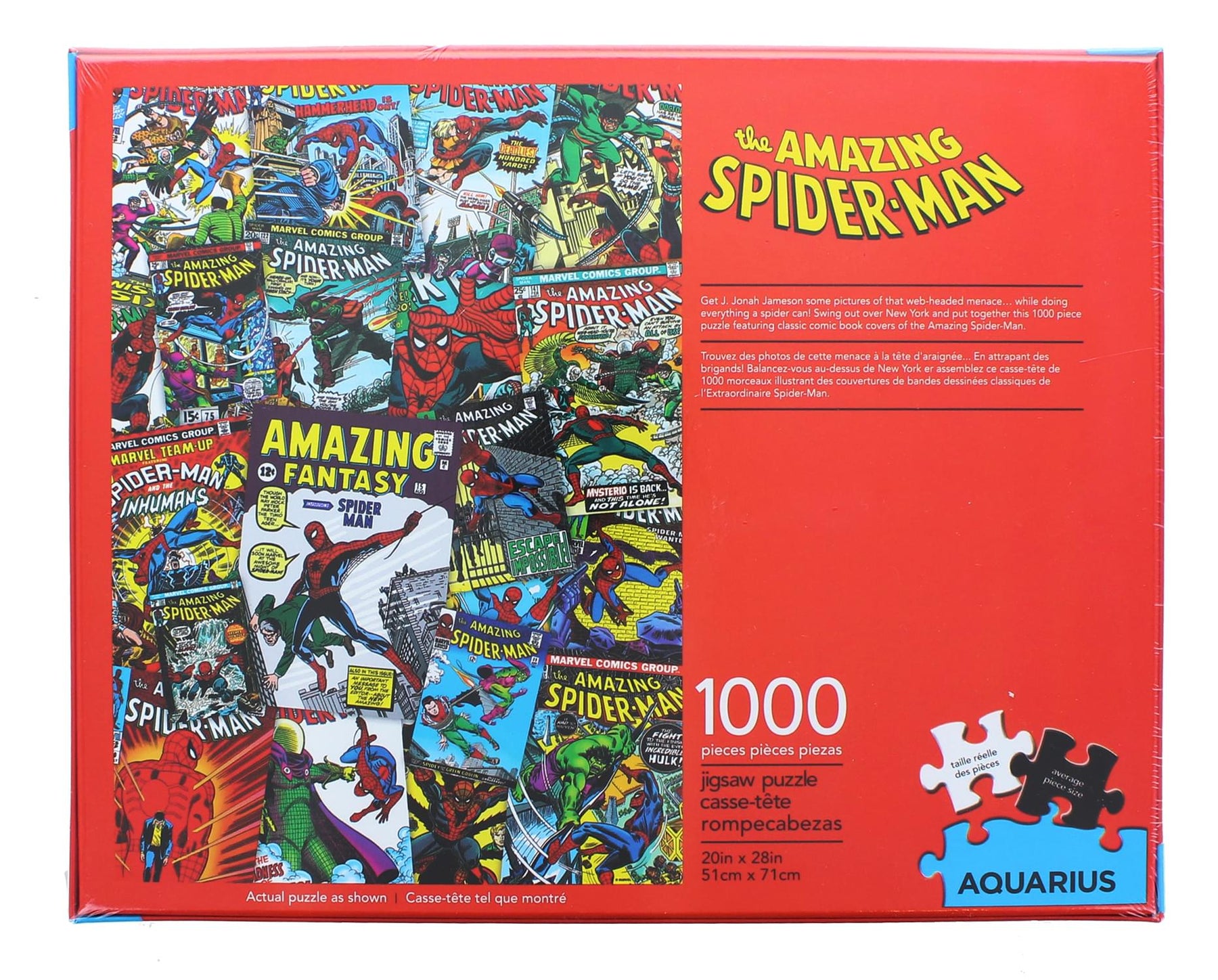 Marvel Spider-Man Collage 1000 Piece Jigsaw Puzzle