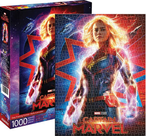 Marvel Captain Marvel Movie 1000 Piece Jigsaw Puzzle