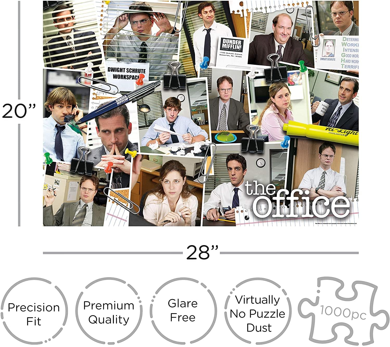 The Office Cast 1000 Piece Jigsaw Puzzle