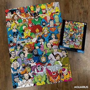 DC Comics Retro Cast 1000 Piece Jigsaw Puzzle