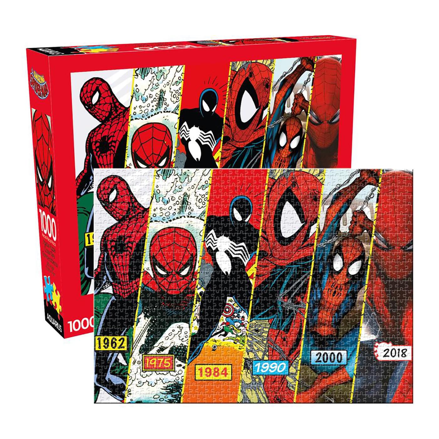 Marvel Spider-Man Timeline 1000 Piece Jigsaw Puzzle