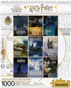 Harry Potter Travel Posters 1000 Piece Jigsaw Puzzle