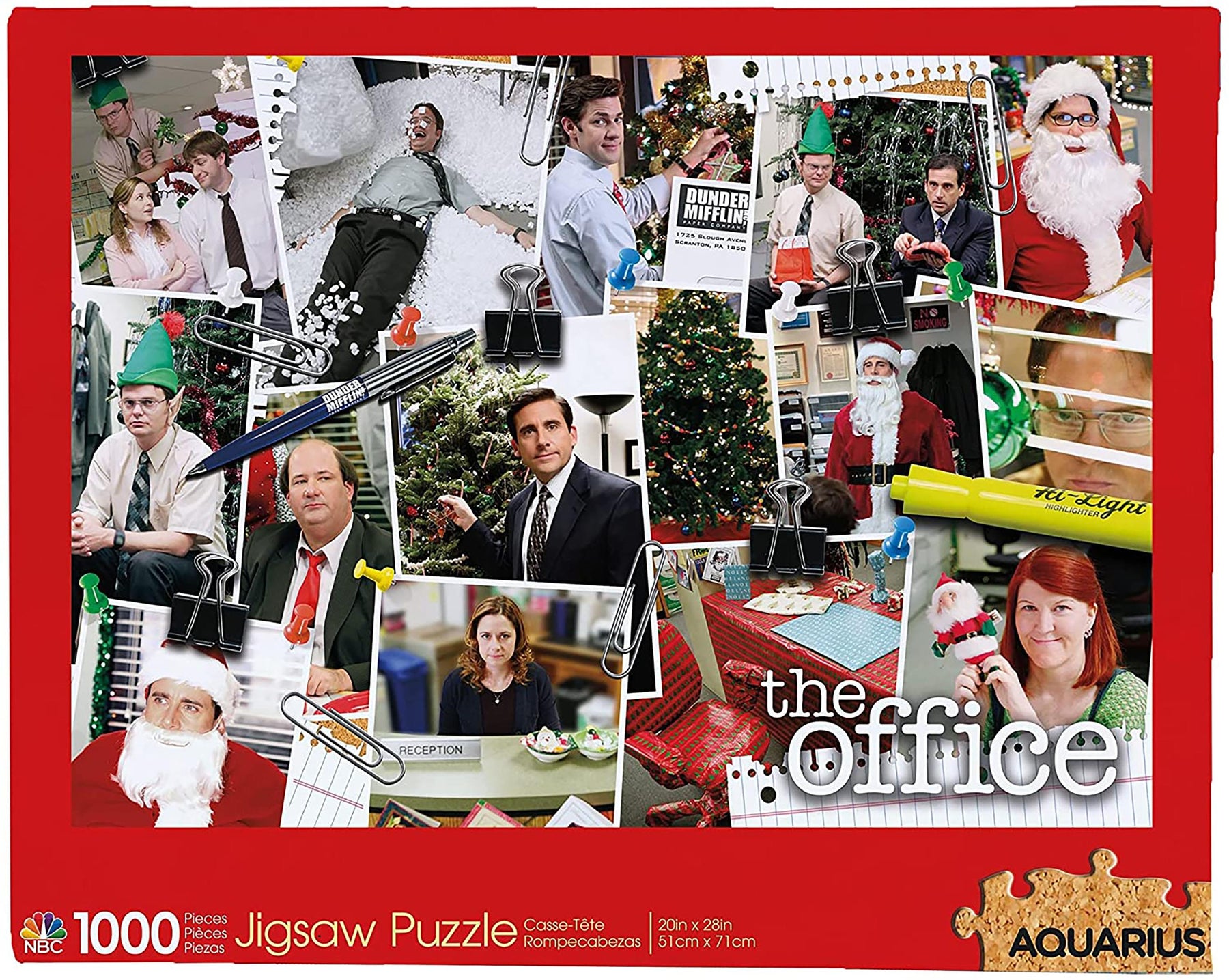 The Office Christmas 1000 Piece Jigsaw Puzzle.
