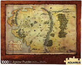 The Hobbit Map 1000 Piece Jigsaw Puzzle