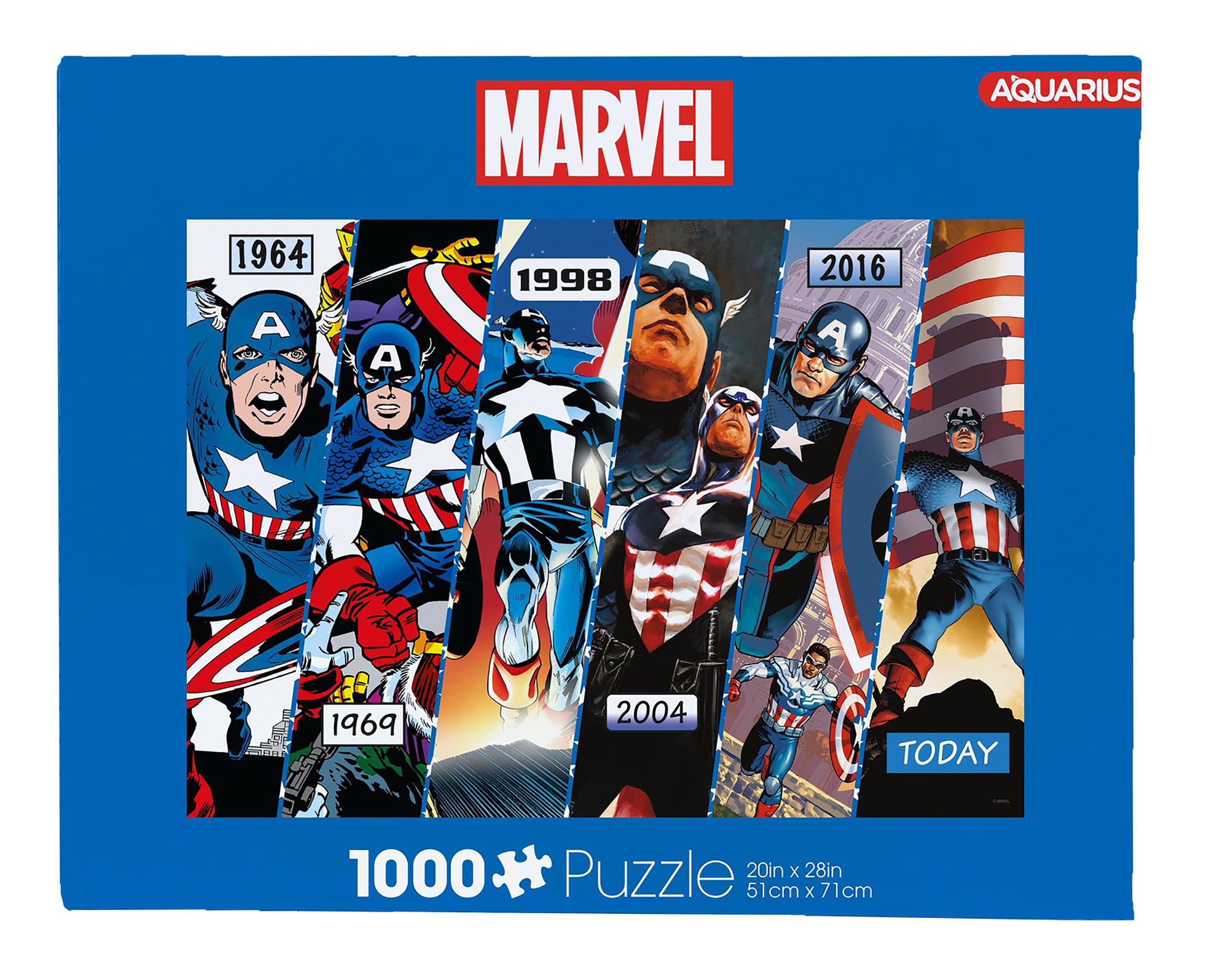 Marvel Captain America 1000 Piece Jigsaw Puzzle Free Shipping