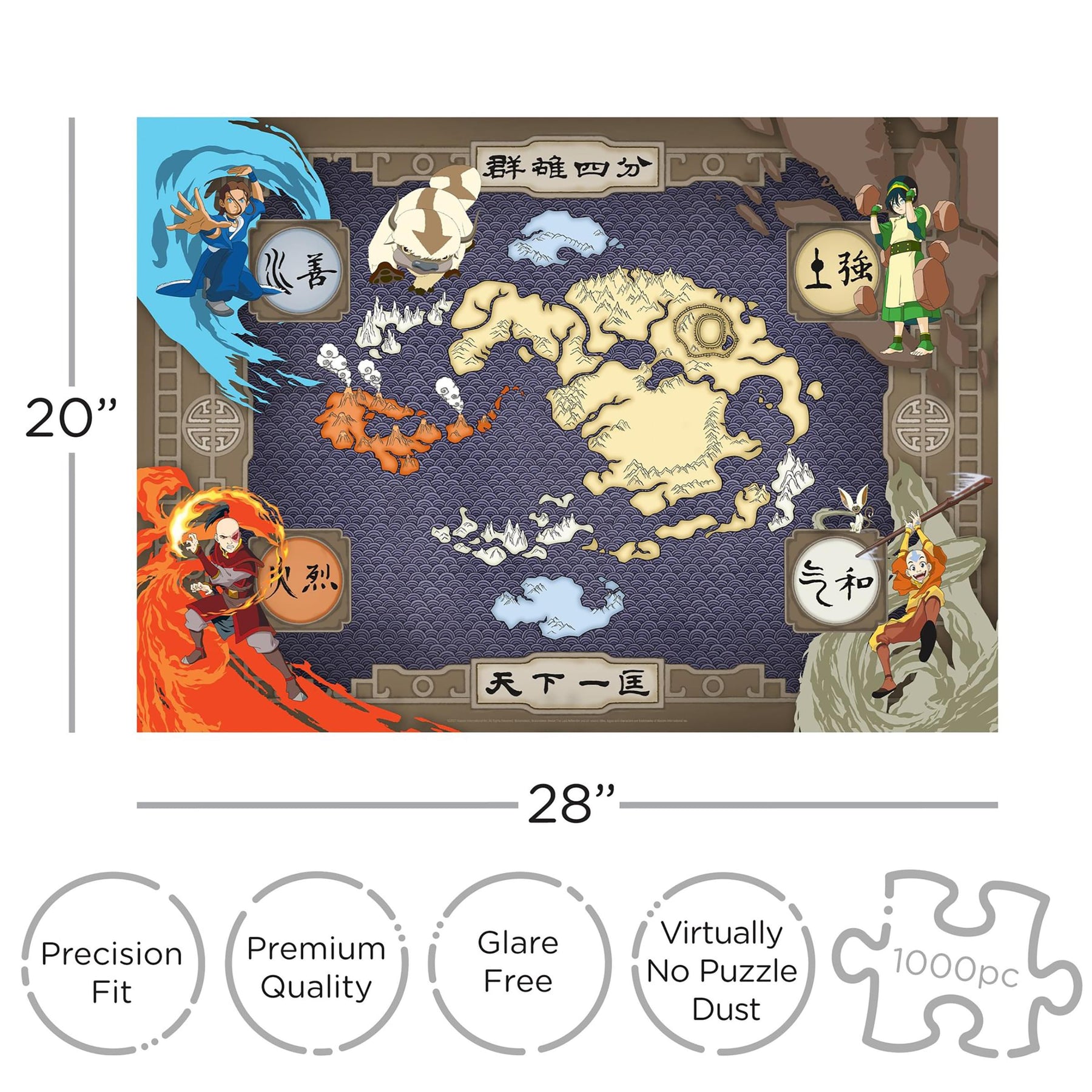 Avatar: The Last Airbender 1000 Piece Jigsaw Puzzle