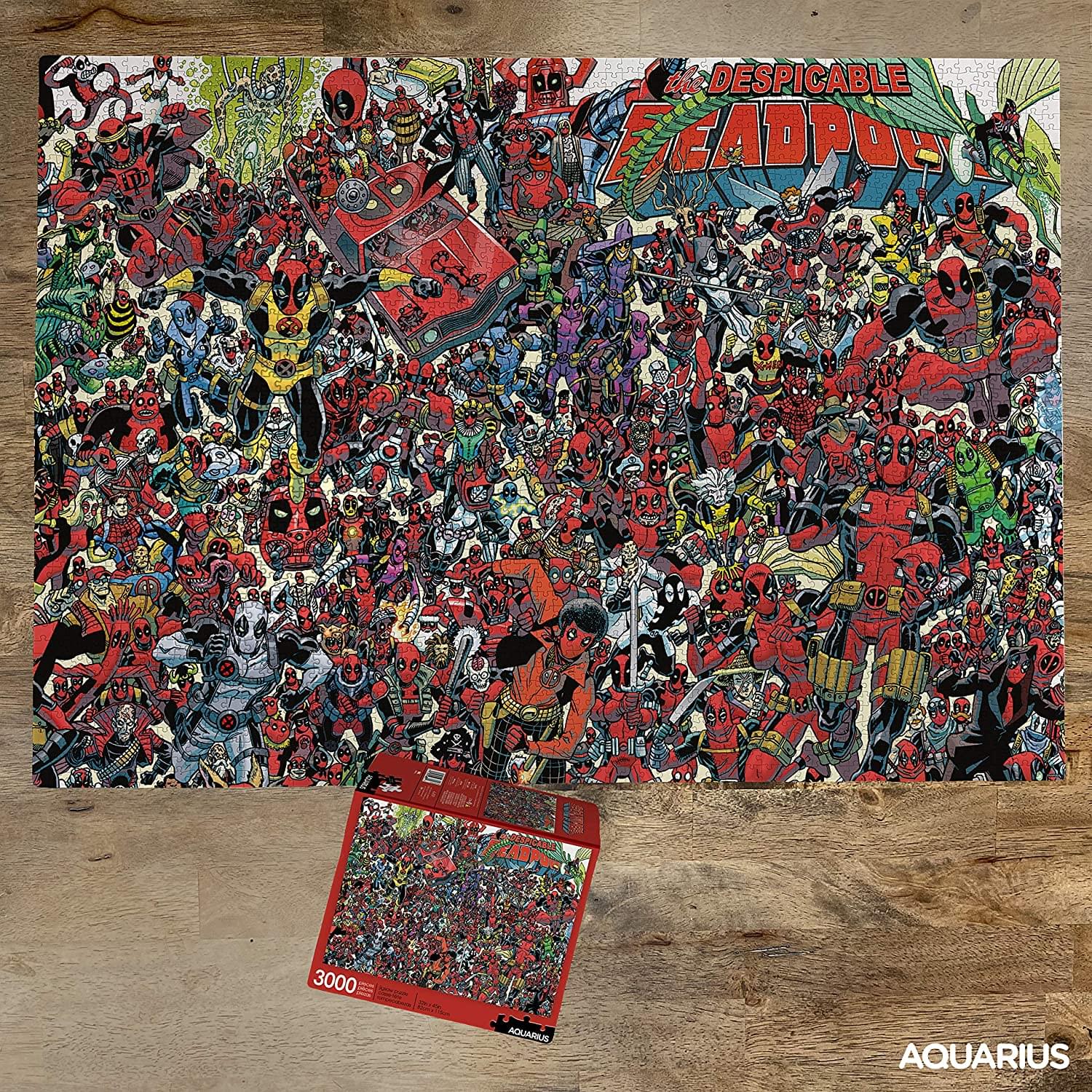 Marvel Despicable Deadpool 3000 Piece Jigsaw Puzzle