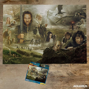 The Lord of the Rings Saga 3000 Piece Jigsaw Puzzle
