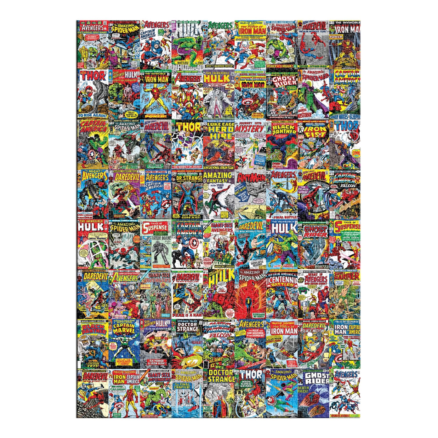 Marvel Comic Covers 3000 Piece Jigsaw Puzzle