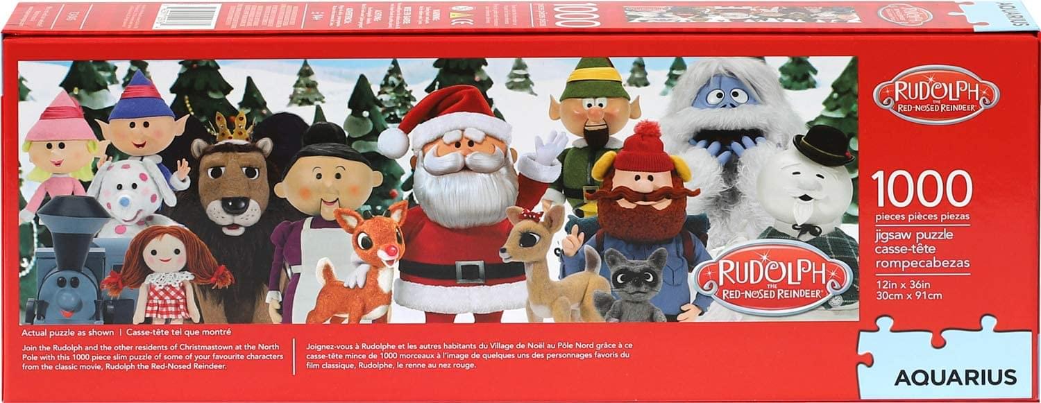 Rudolph the Red-Nosed Cast 1000 Piece Slim Jigsaw Puzzle