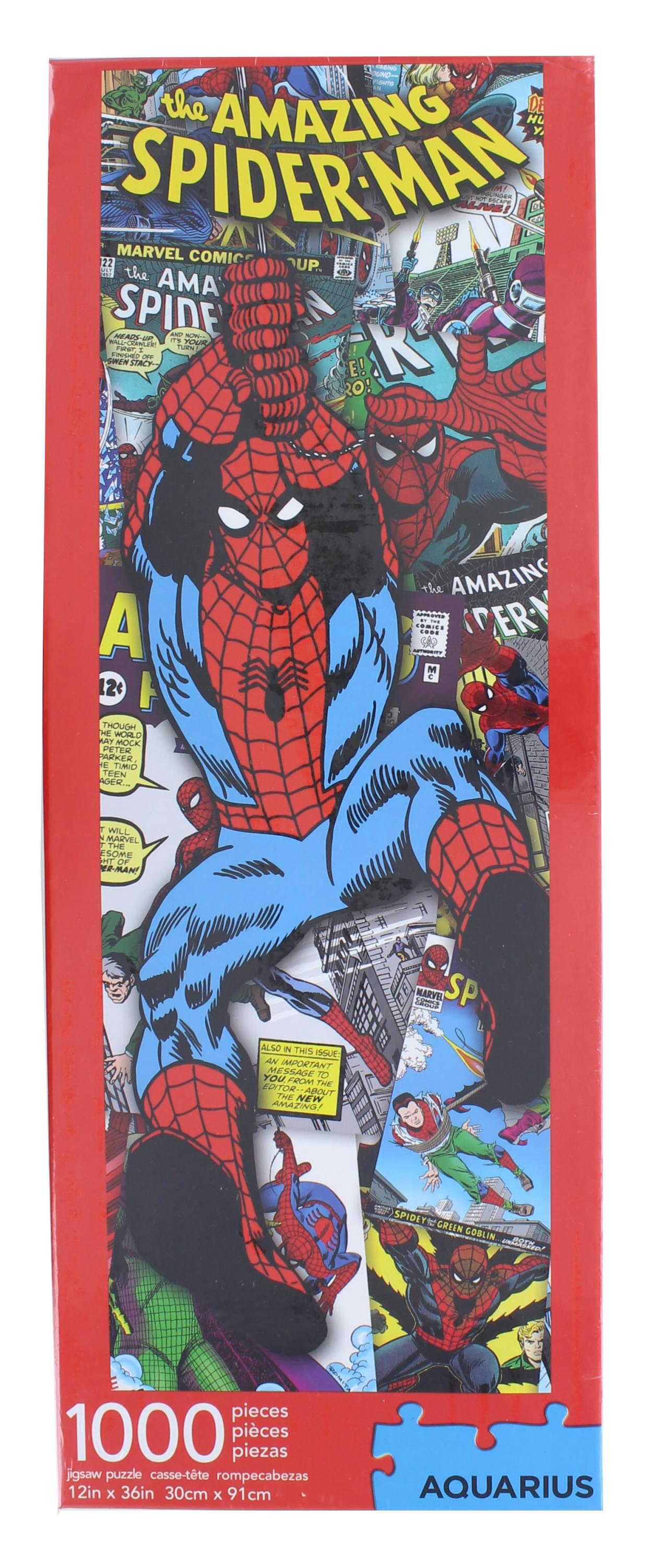 Marvel The Amazing Spider-Man 1000 Piece Slim Jigsaw Puzzle