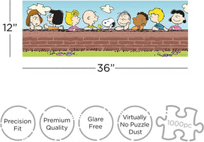 Peanuts Characters 1000 Piece Slim Jigsaw Puzzle