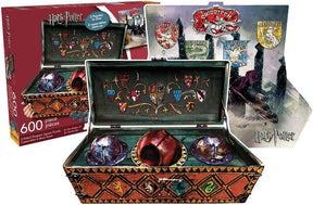 Harry Potter Quidditch 600-Piece 2-Sided Jigsaw Puzzle