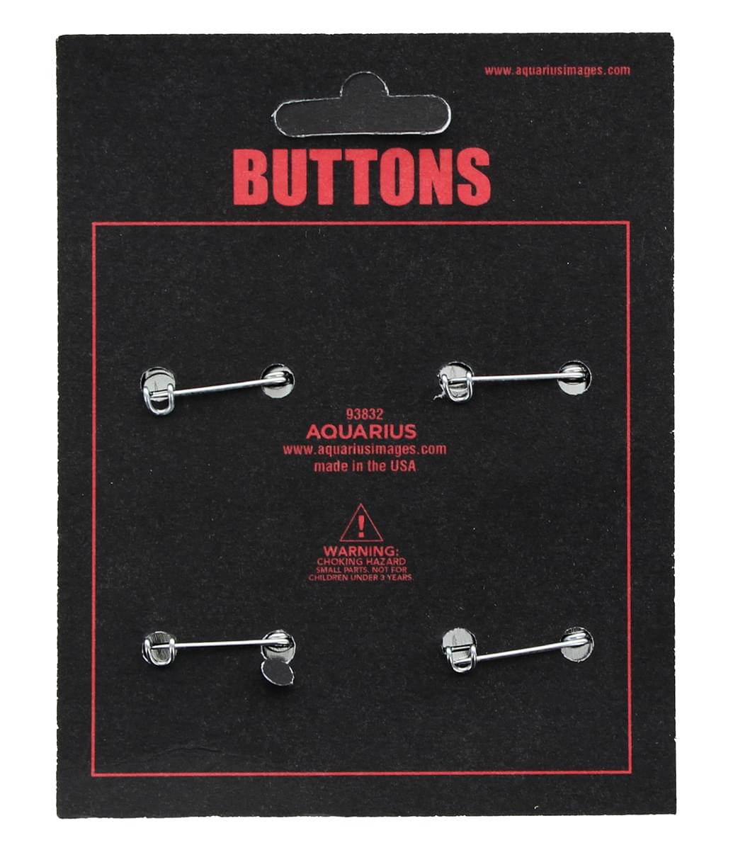 Bob Ross Carded Button 4-Pack - Various Quotes
