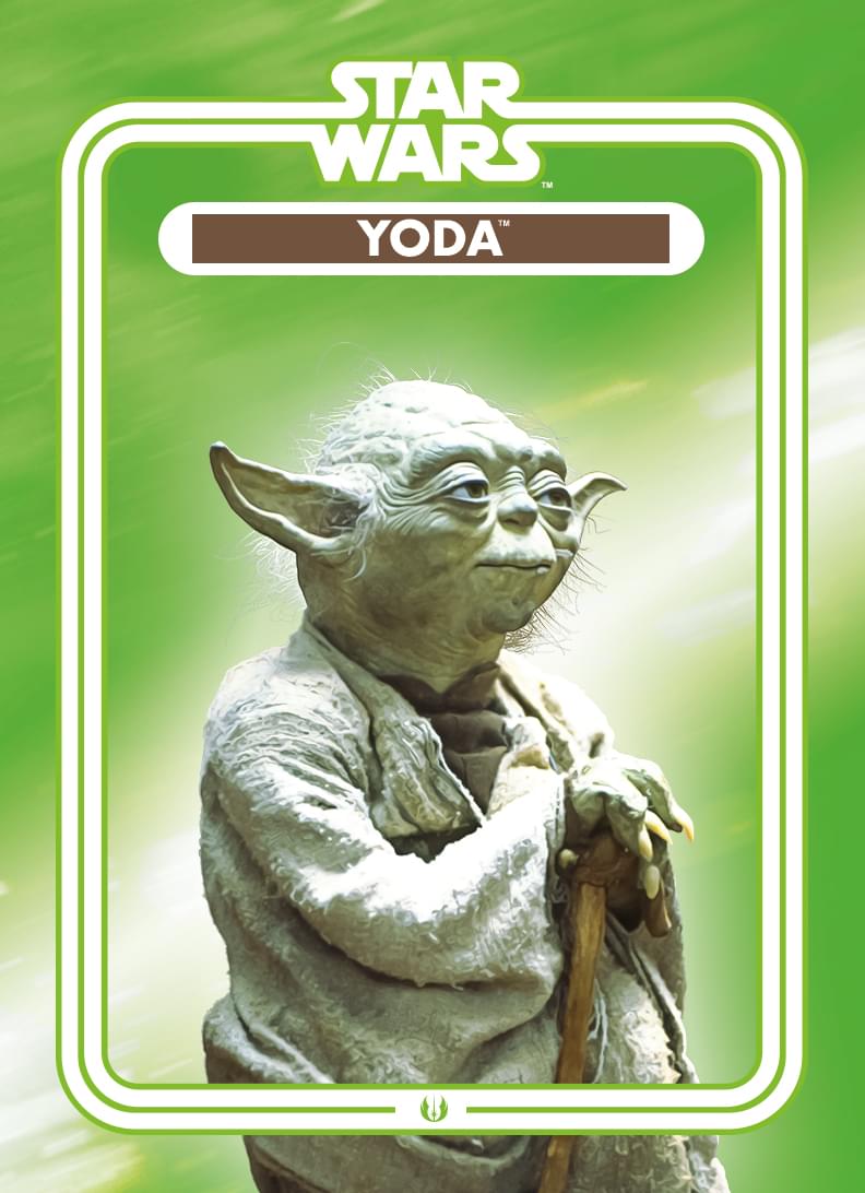 Star Wars Yoda 2.5 x 3.5 Inch Flat Magnet