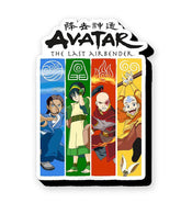 Avatar The Last Airbender Elements Funky Chunky Magnet