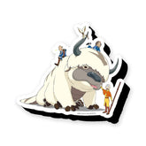 Avatar The Last Airbender Appa & Gang Funky Chunky Magnet