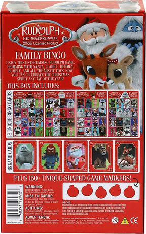 Rudolph The Red Nosed Reindeer Family Bingo Game