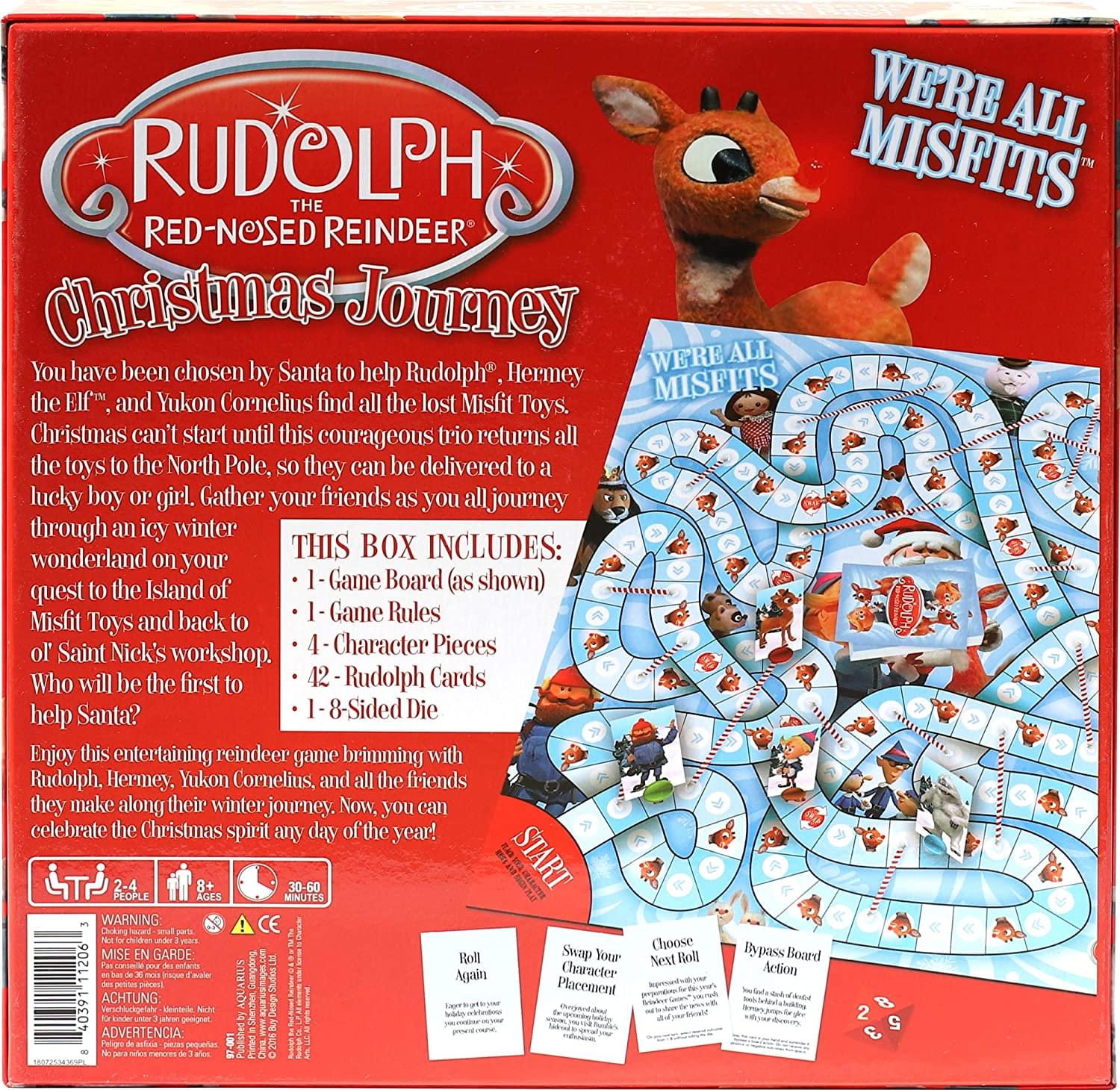Rudolph The Red-nosed Reindeer Family Board Game