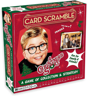 A Christmas Story Card Scramble Board Game