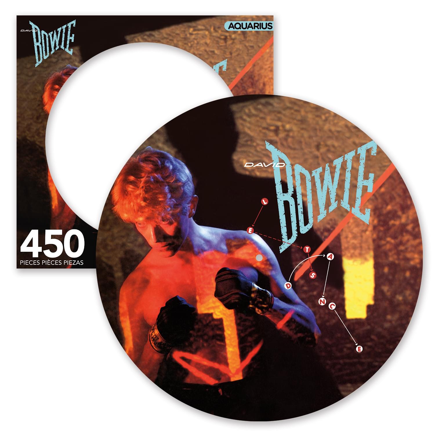 David Bowie Let's Dance 450 Piece Picture Disc Jigsaw Puzzle