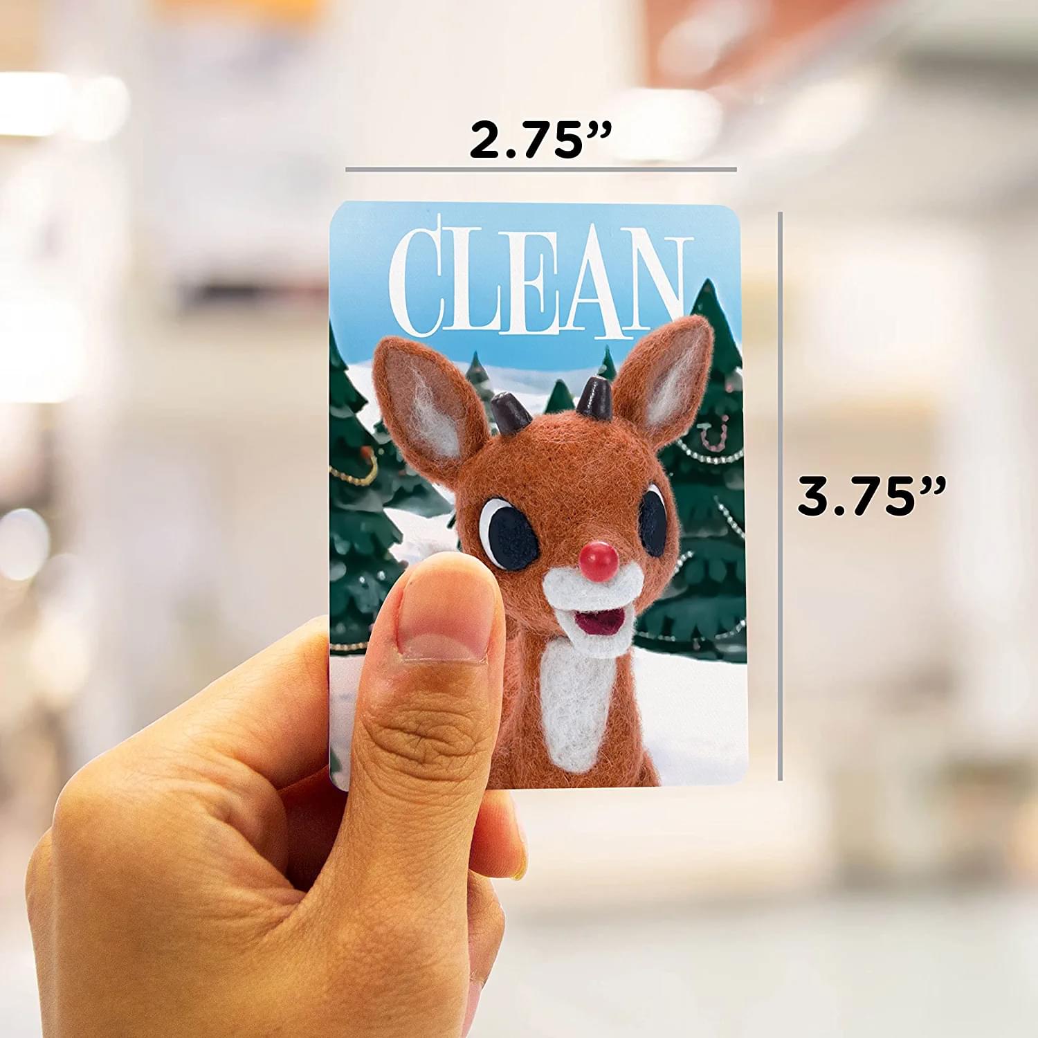 Rudolph the Red-Nosed Reindeer Double Sided Dishwasher Magnet