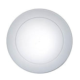 6" Plastic Party Plate Clear 480 Count