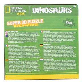 National Geographic Kids Argentinosaurus 150 Piece Super 3D Jigsaw Puzzle