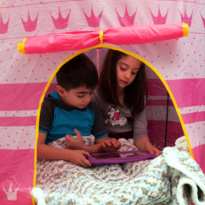 Pink Fantasy Castle Play Tent | 54 x 41 Inches