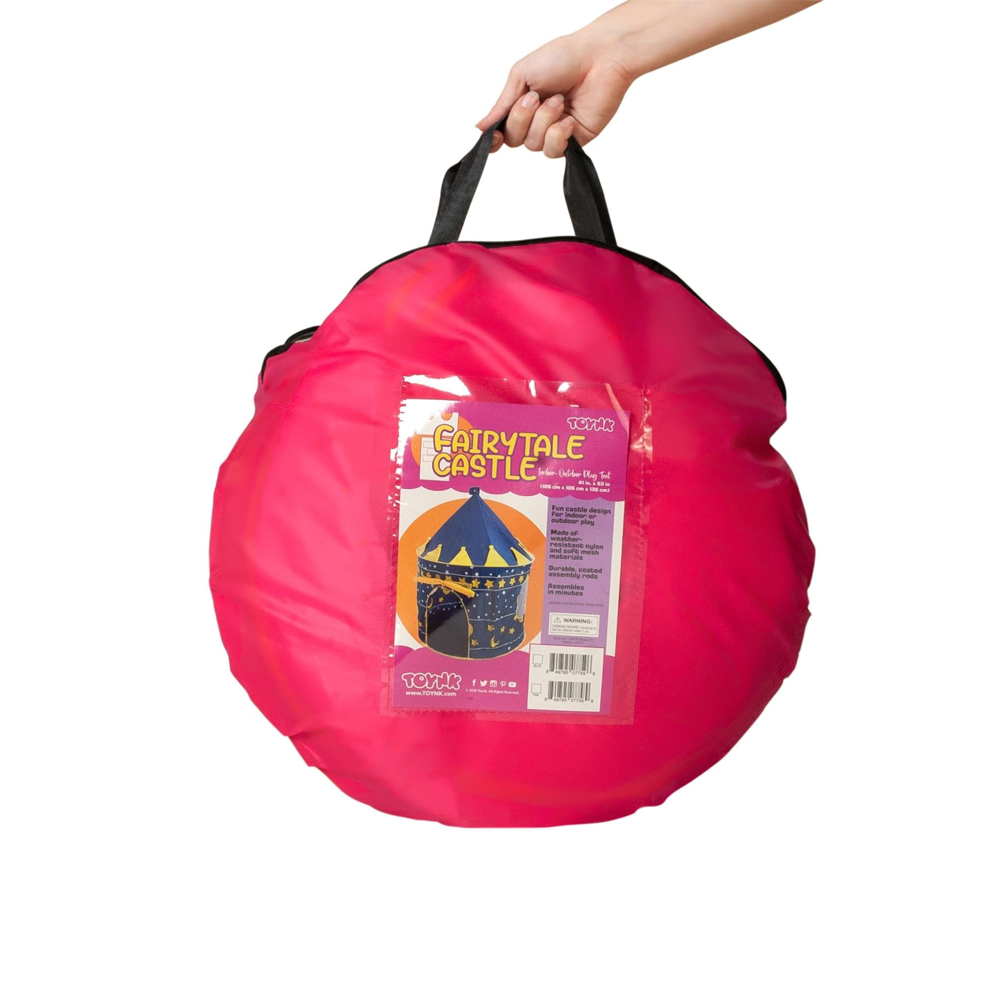 Pink Fantasy Castle Play Tent | 54 x 41 Inches