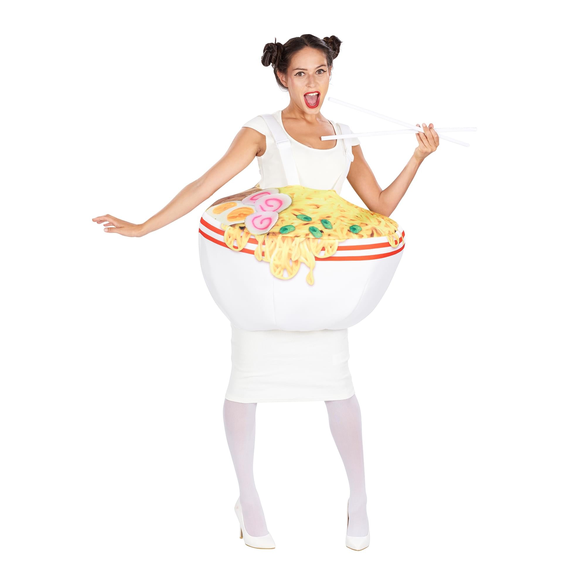 Ramen Bowl & Chopsticks Adult Costume | One Size