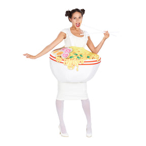 Ramen Bowl & Chopsticks Adult Costume | One Size