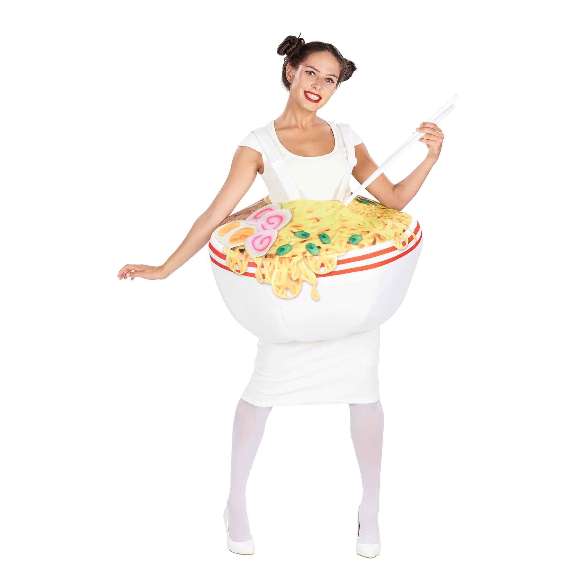 Ramen Bowl & Chopsticks Adult Costume | One Size