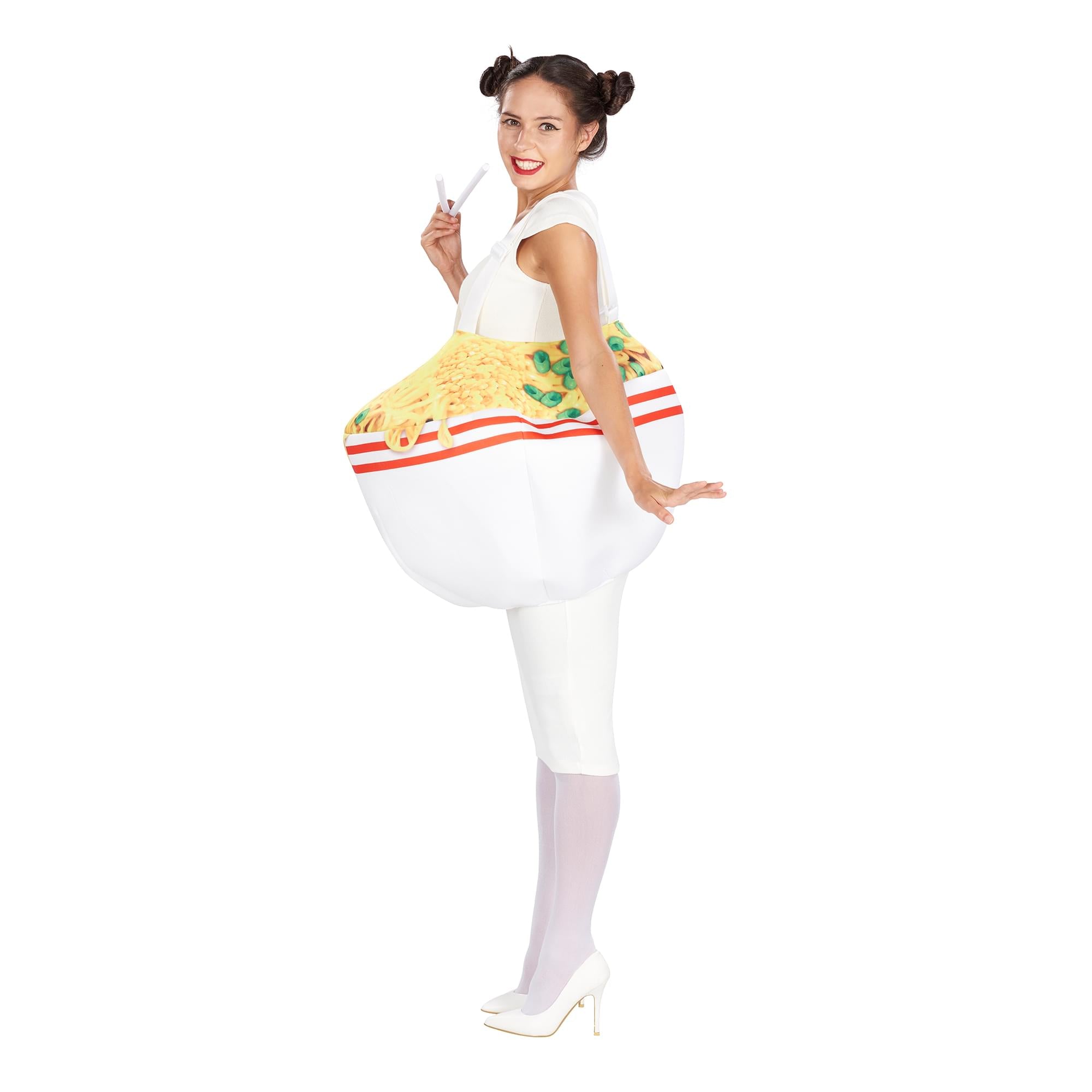 Ramen Bowl & Chopsticks Adult Costume | One Size