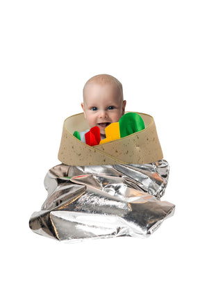 Burrito Unisex Pull Over Costume For Babies or Small Toddlers One Size Only